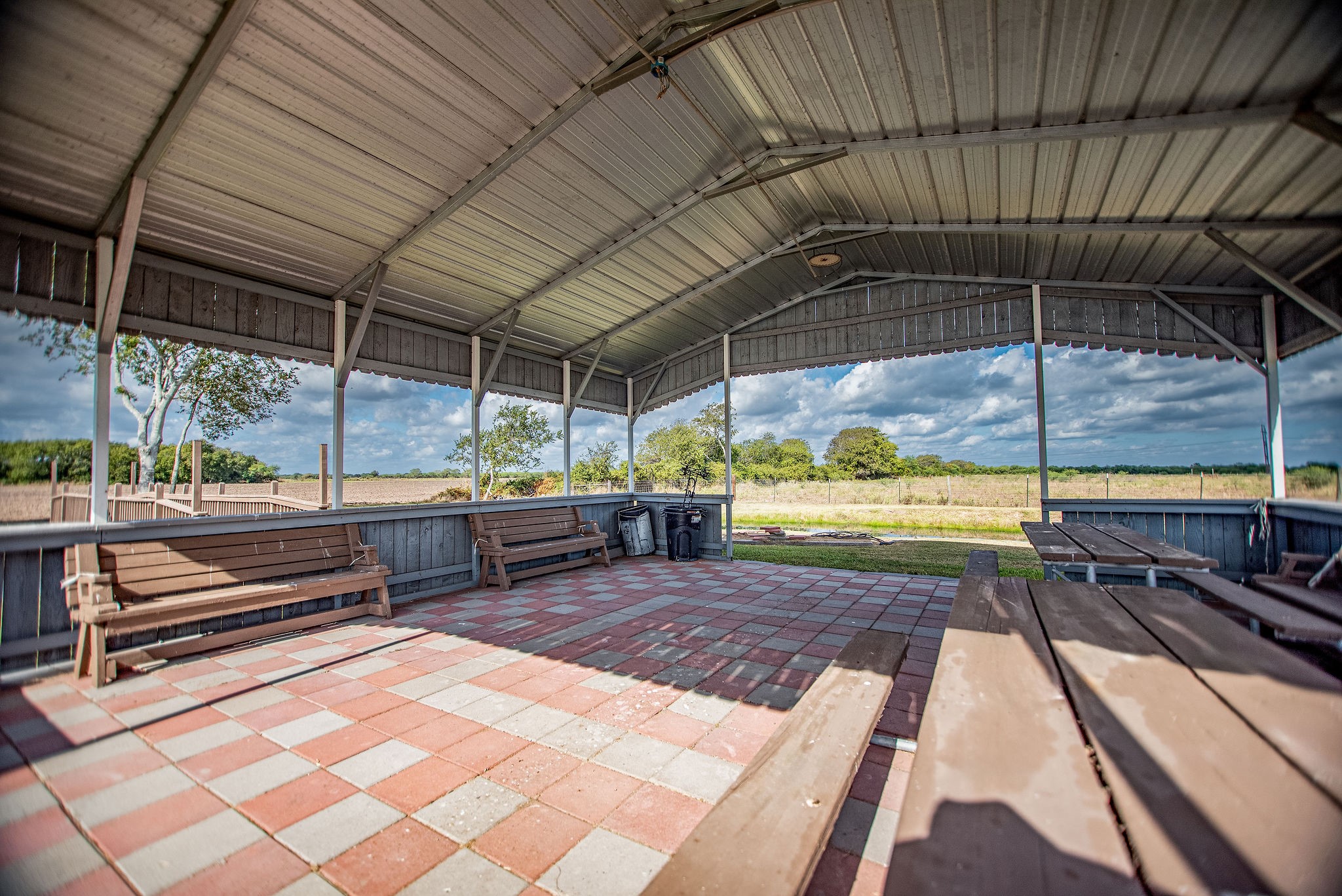 190 Hood Road Inez, TX 77968 - Photo 17 of 29 a view of a swimming pool with a porch