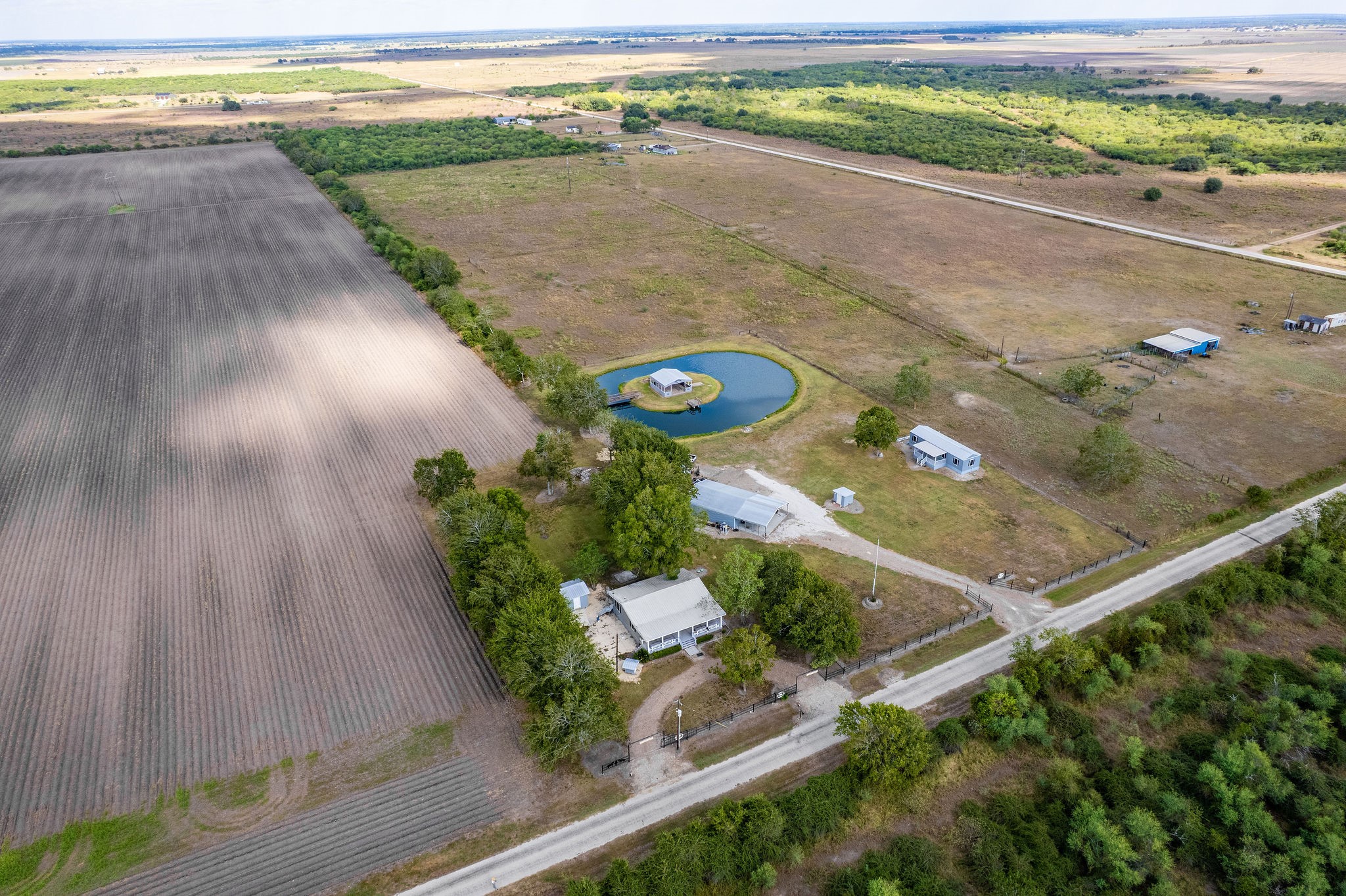 190 Hood Road Inez, TX 77968 - Photo 29 of 29 a view of a street with a ocean view