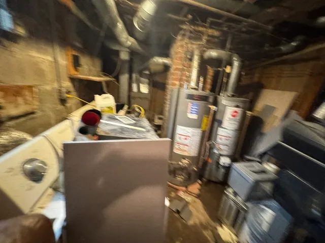 a room with gym equipment