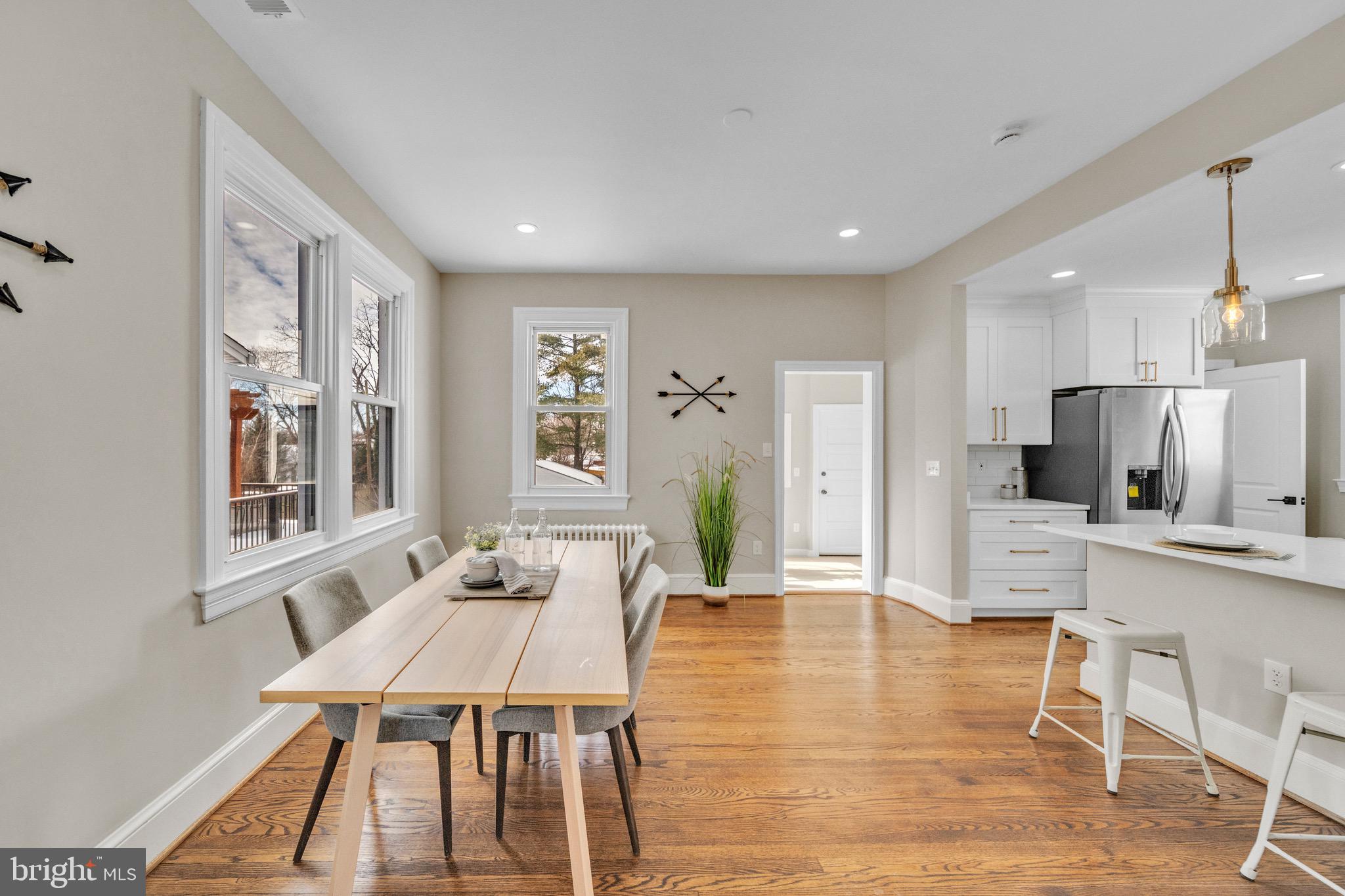 6018 2nd Street Northwest Washington, DC 20011 - Photo 5 of 27 Dining Room
