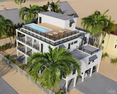 a view of a patio with table and chairs with potted plants