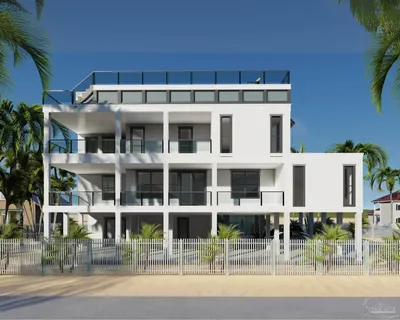 a view of a large building