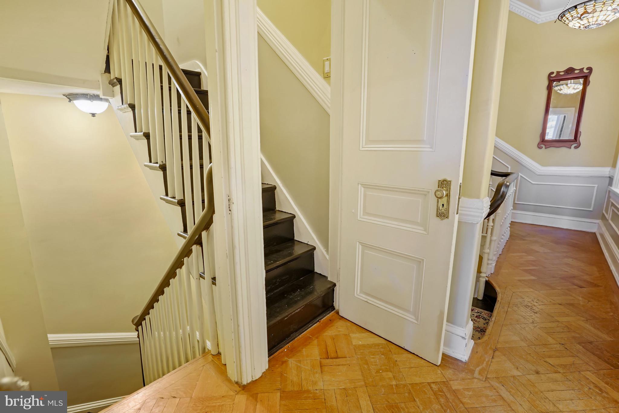 937 St Paul Street Baltimore, MD 21202 - Photo 41 of 53 Back Staircase to 4th Level
