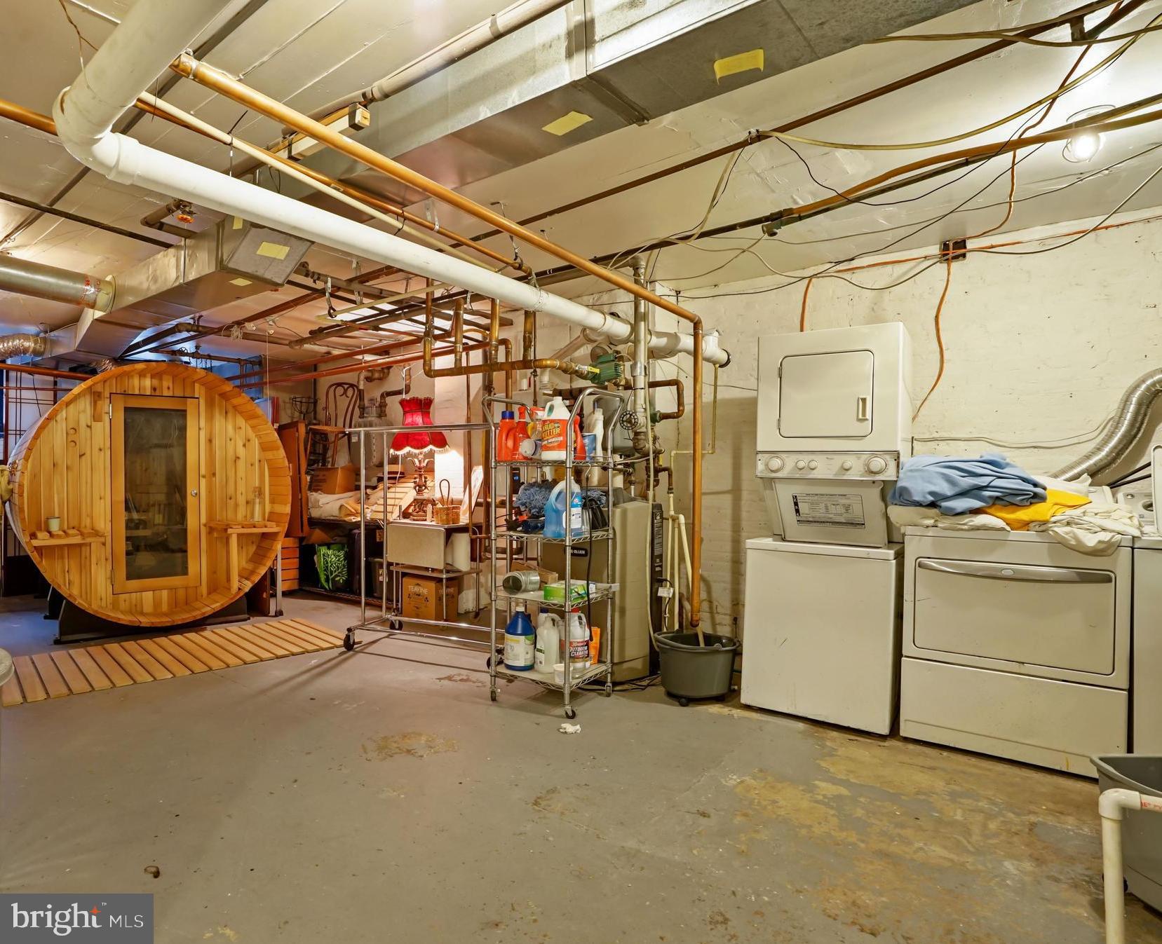 937 St Paul Street Baltimore, MD 21202 - Photo 46 of 53 Lower Level w/ Sauna,
Copper Pipes