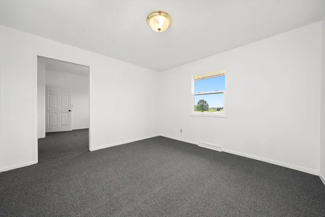 an empty room with a empty space