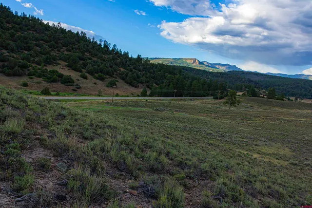 a view of outdoor space with mountain view