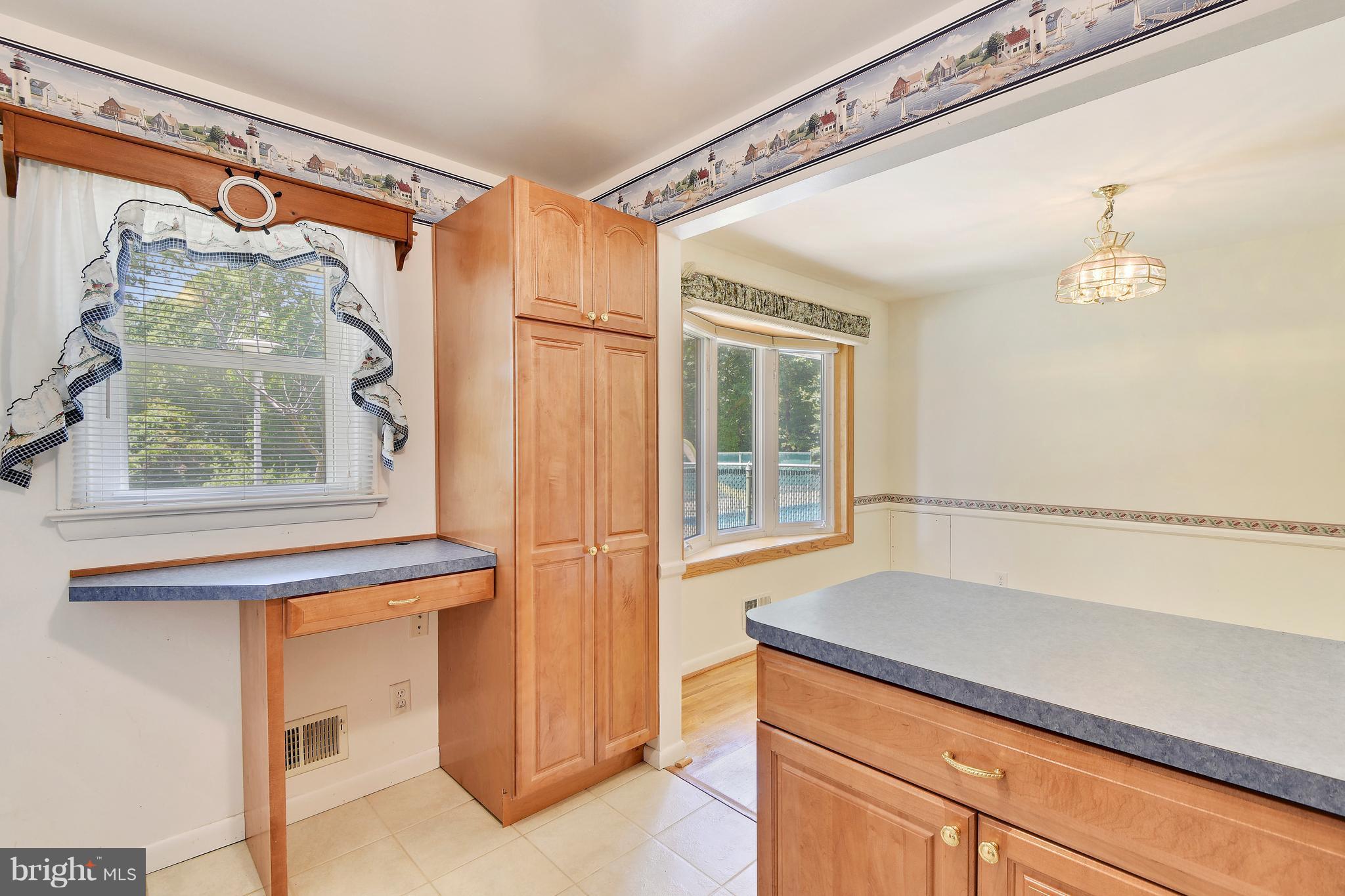 1416 Gilbert Road Arnold, MD 21012 - Photo 7 of 30 Updated Kitchen with Pantry and Desk Area