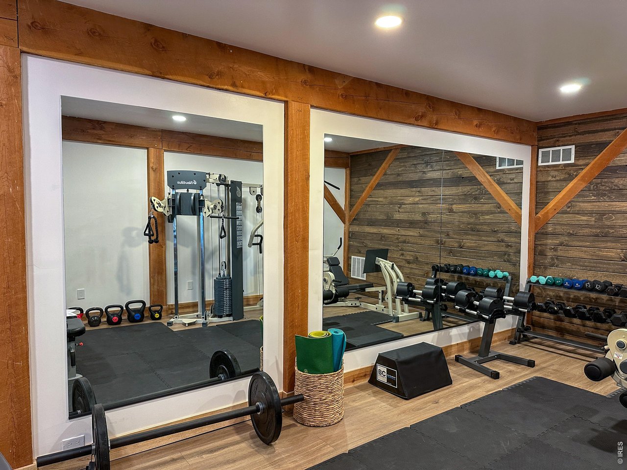 69 Juniper Ridge Road Laporte, CO 80535 - Photo 30 of 45 Basement Gym