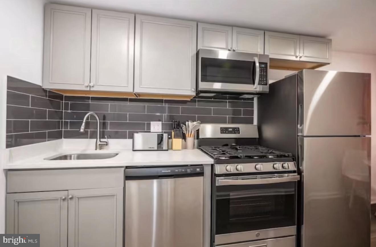 756 19th Street Northeast Washington, DC 20002 - Photo 7 of 8 Kitchen Appliance Area - Unit B