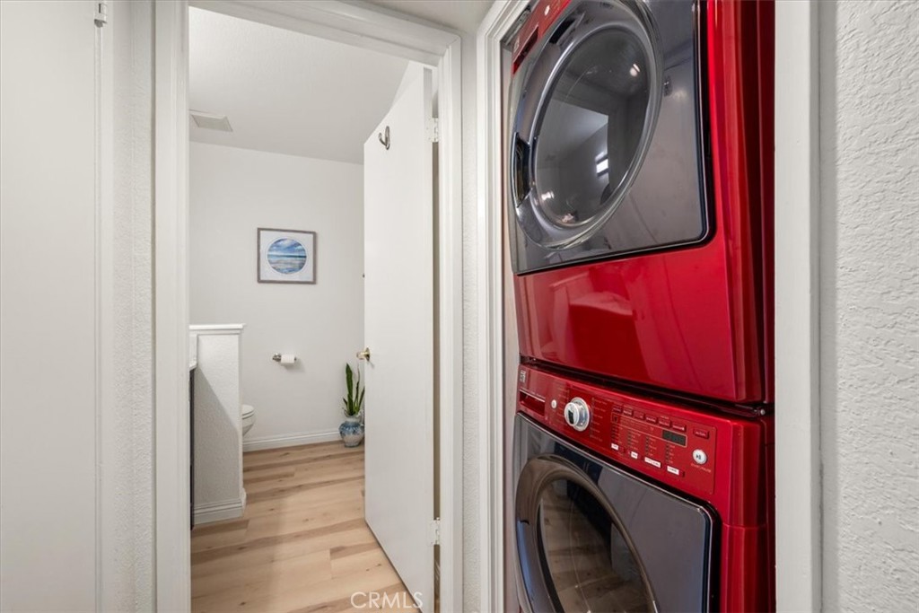 428 Westpoint Drive Pismo Beach, CA 93449 - Photo 25 of 58 a view of a hallway with washer and dryer