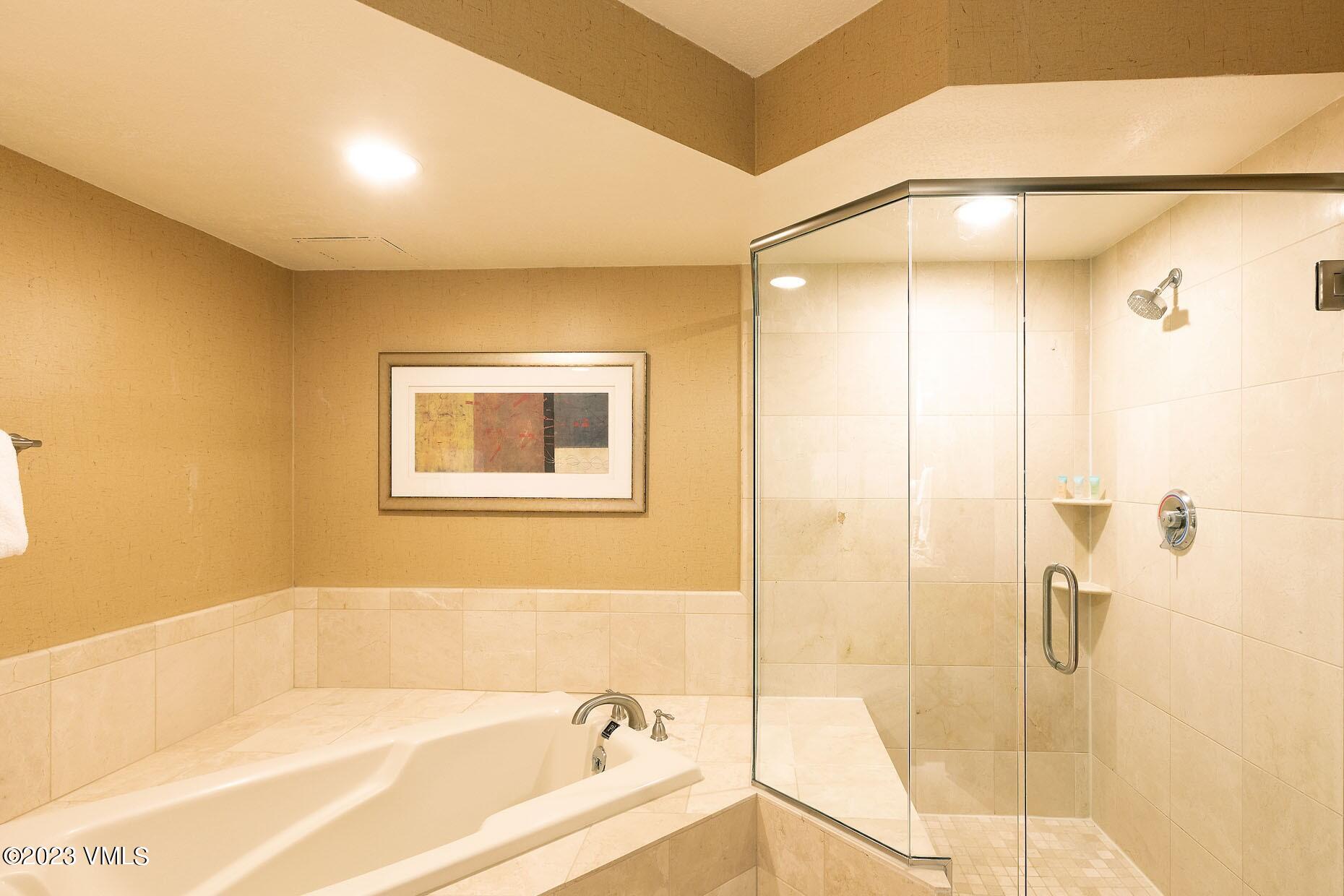 210 Offerson Road, Unit 115 WEEK 33 Beaver Creek, CO 81620 - Photo 20 of 23 a bathroom with a bathtub and shower