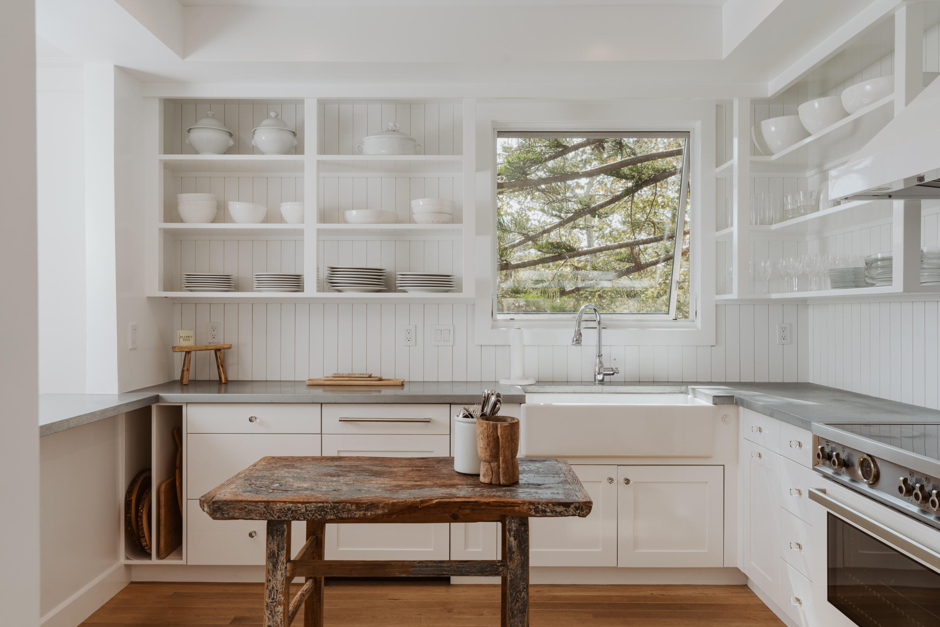60 Seaview Drive Santa Barbara, CA 93108 - Photo 1 of 31 a view of a kitchen with a table and a window