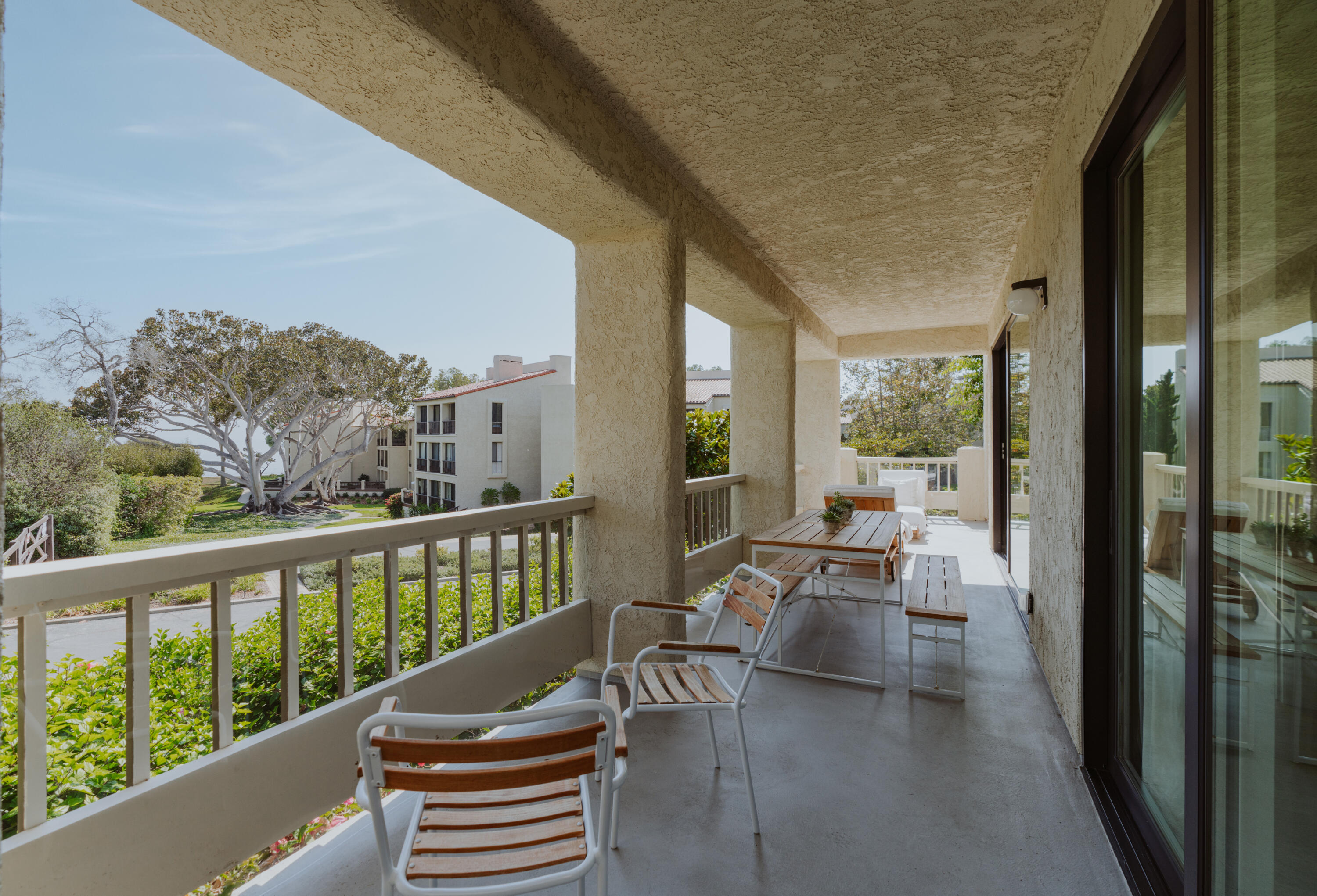 60 Seaview Drive Santa Barbara, CA 93108 - Photo 12 of 31 a view of a balcony with chairs