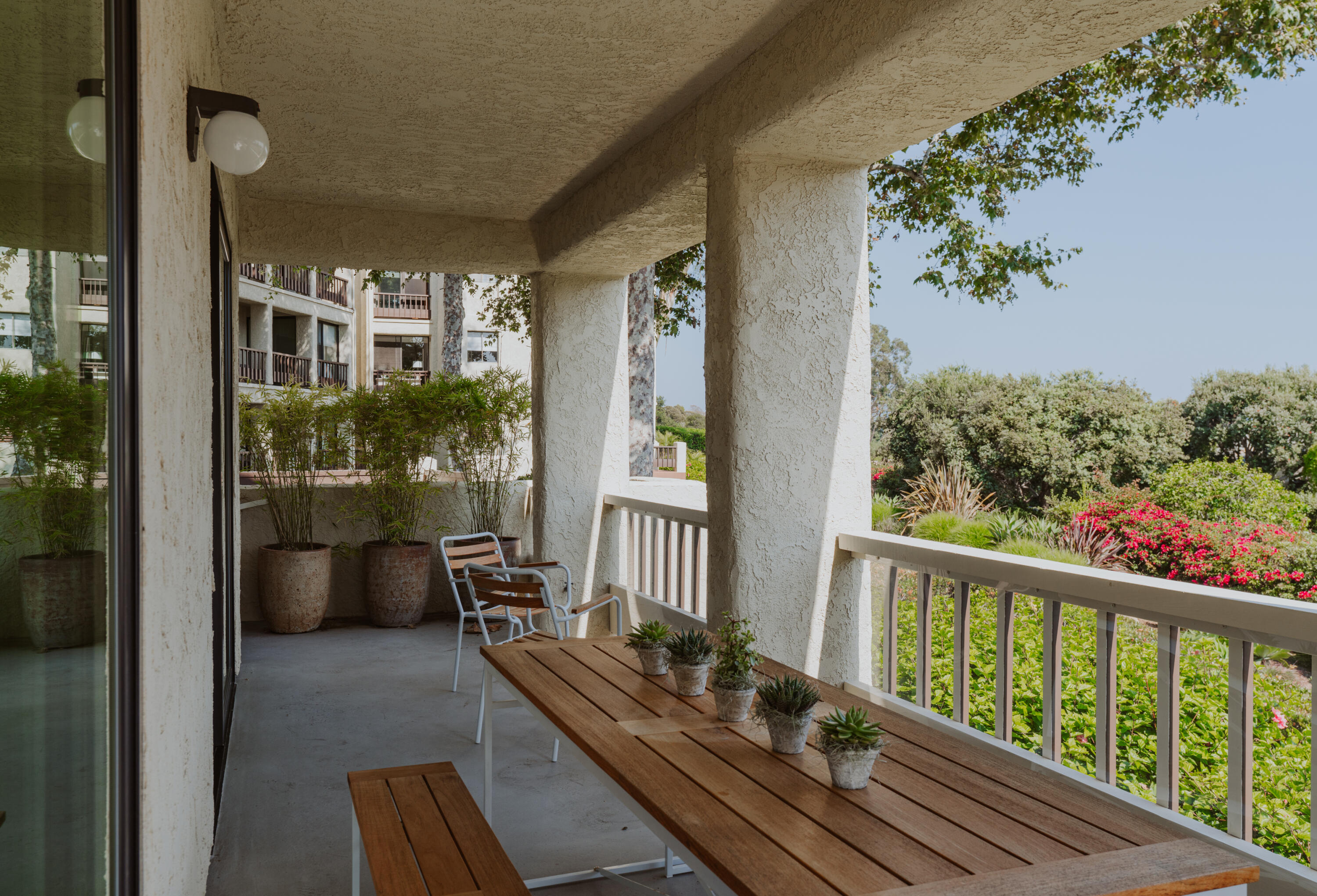 60 Seaview Drive Santa Barbara, CA 93108 - Photo 13 of 31 a view of a balcony with chairs