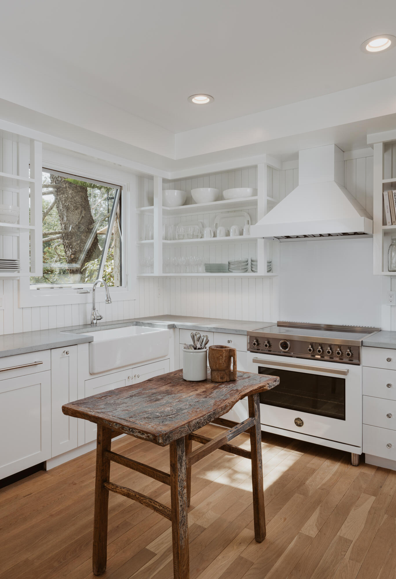 60 Seaview Drive Santa Barbara, CA 93108 - Photo 7 of 31 a kitchen with a stove a sink and a window