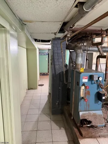 a view of a storage room