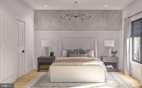 Lot#3 Davis Valley Road Stewartstown, PA 17363 - Photo 14 of 22 a bedroom with a bed and a mirror