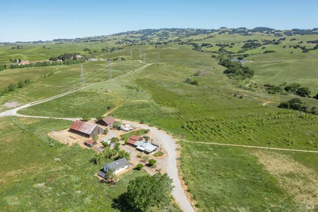 a view of a lake with a mountain