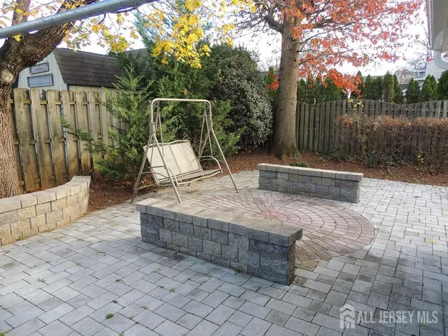 a view of outdoor space with entertaining space