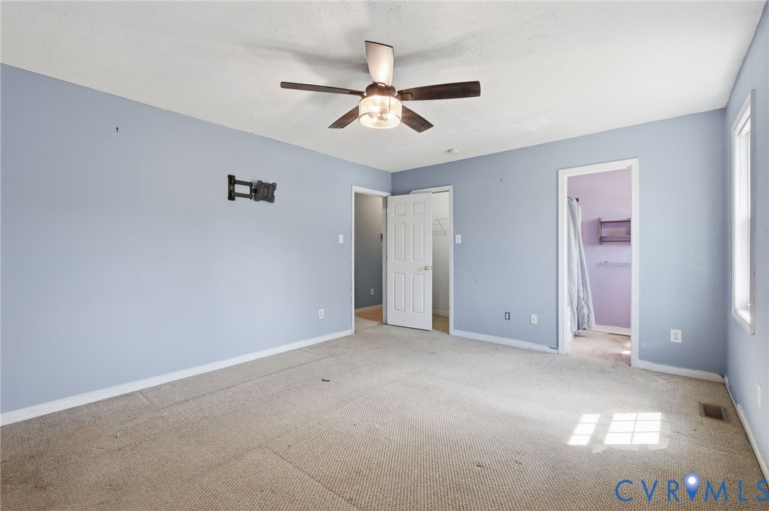 4600 Blackberry Patch Road Henrico, VA 23231 - Photo 11 of 26 Unfurnished bedroom featuring a walk in closet, ca