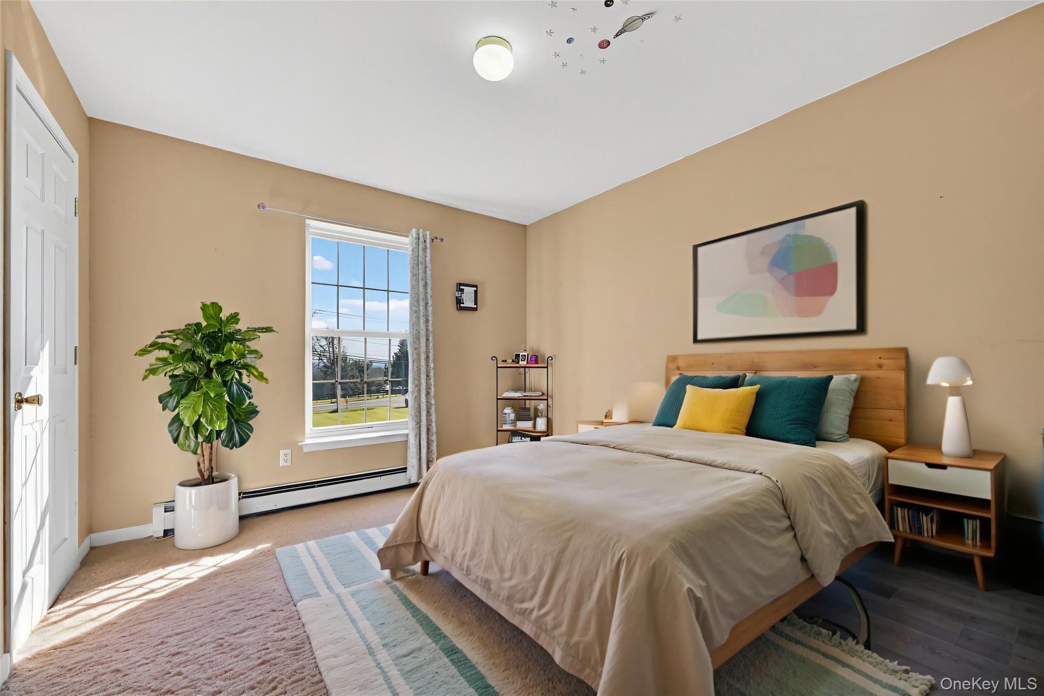 913 Silver Lake Sctn Road Middletown, NY 10941 - Photo 15 of 29 a spacious bedroom with a large bed and a potted plant