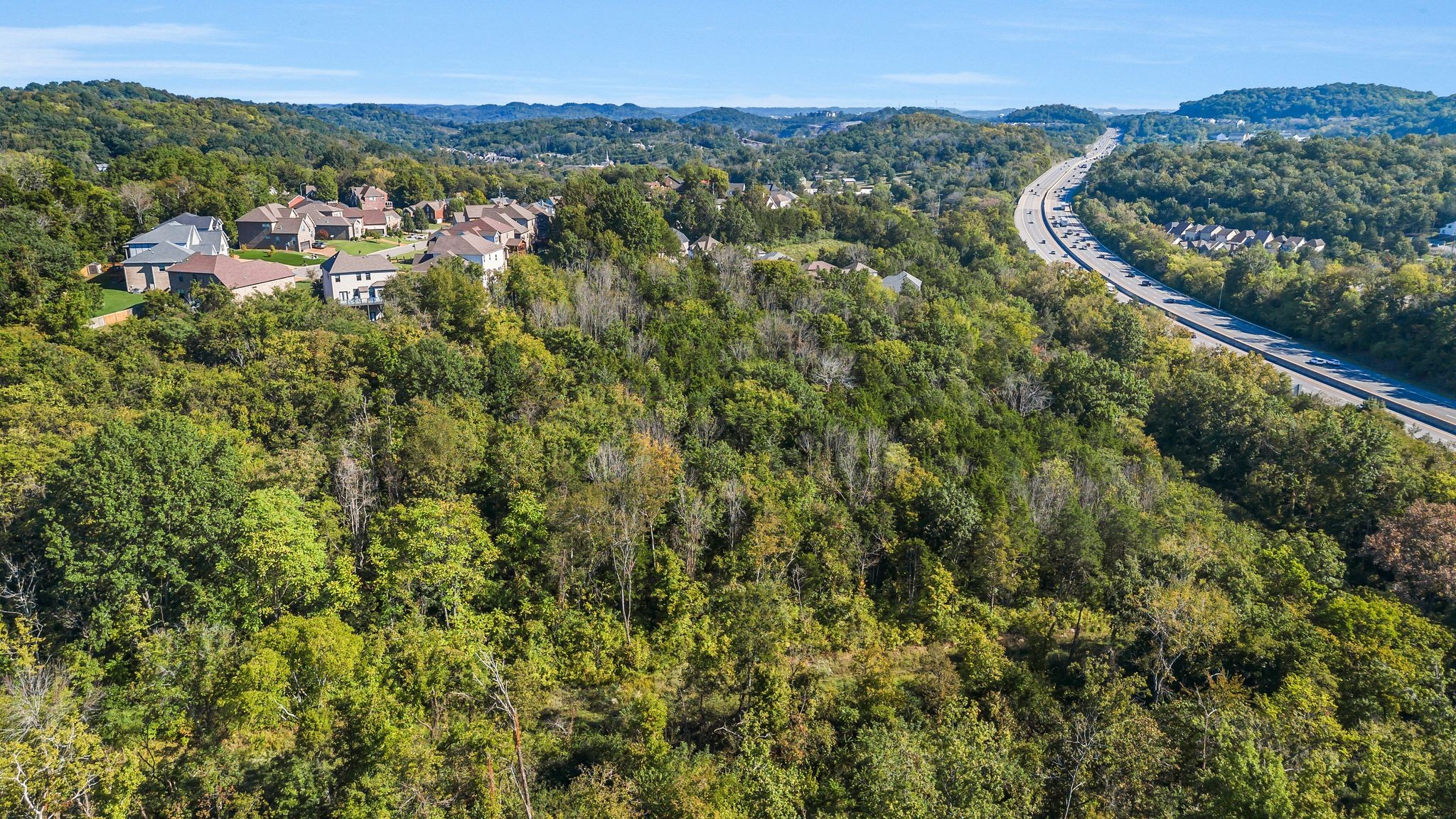 290 Forrest Valley Circle Nashville, TN 37209 - Photo 14 of 20 a view of a city with lush green forest