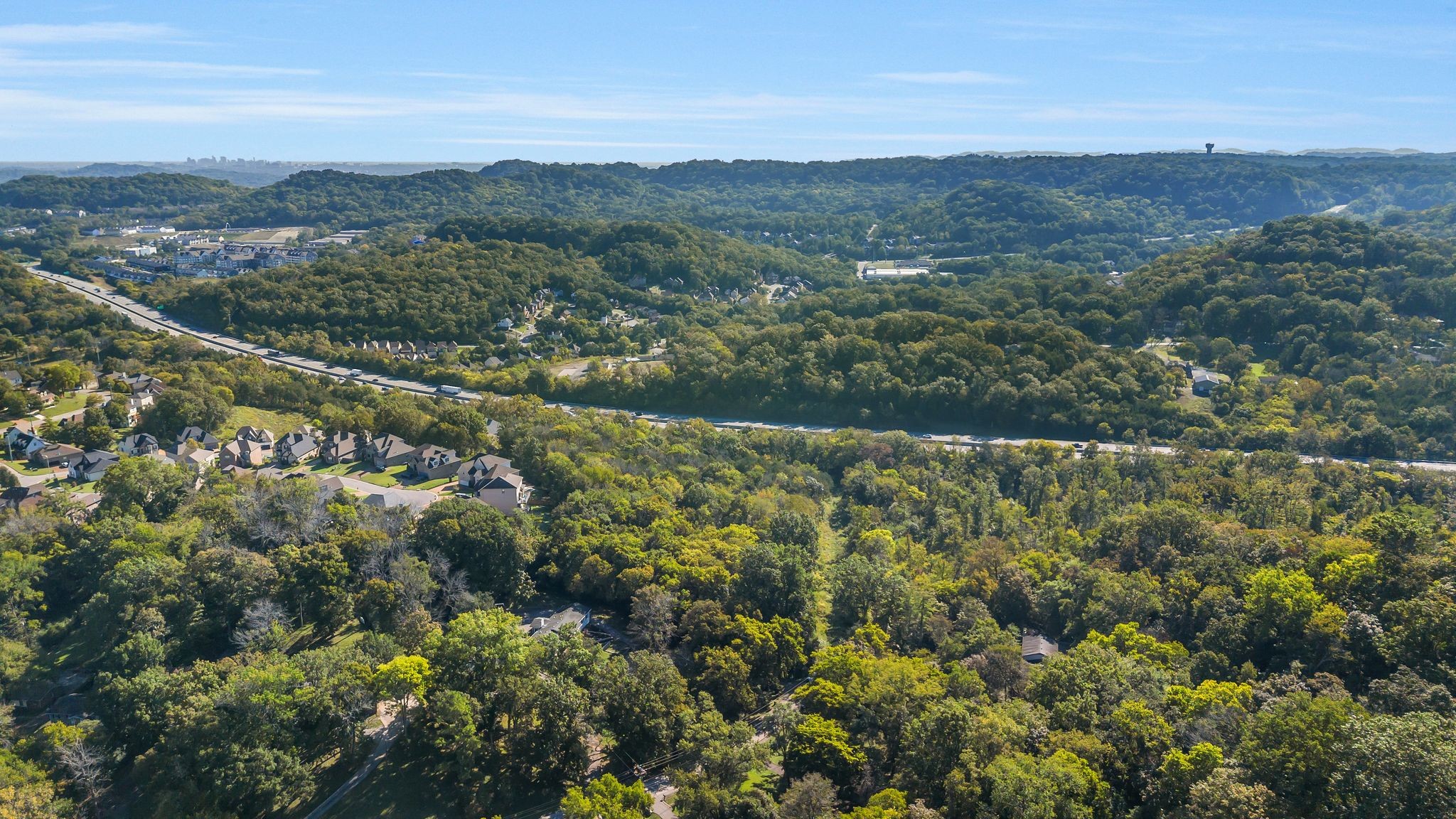 290 Forrest Valley Circle Nashville, TN 37209 - Photo 2 of 20 an aerial view of residential houses with outdoor space and trees