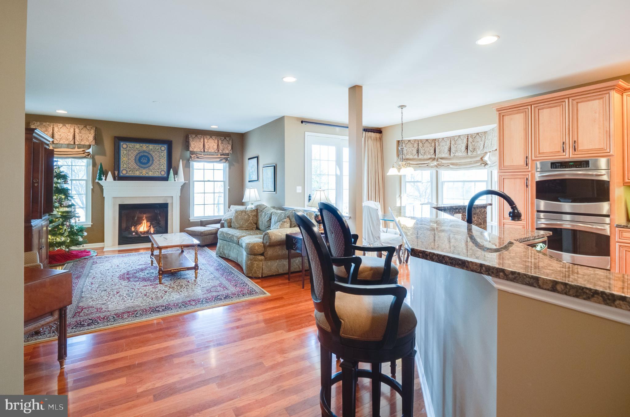 23152 Evergreen Ridge Drive Ashburn, VA 20148 - Photo 23 of 72 Inviting open space with cozy fireplace charm.