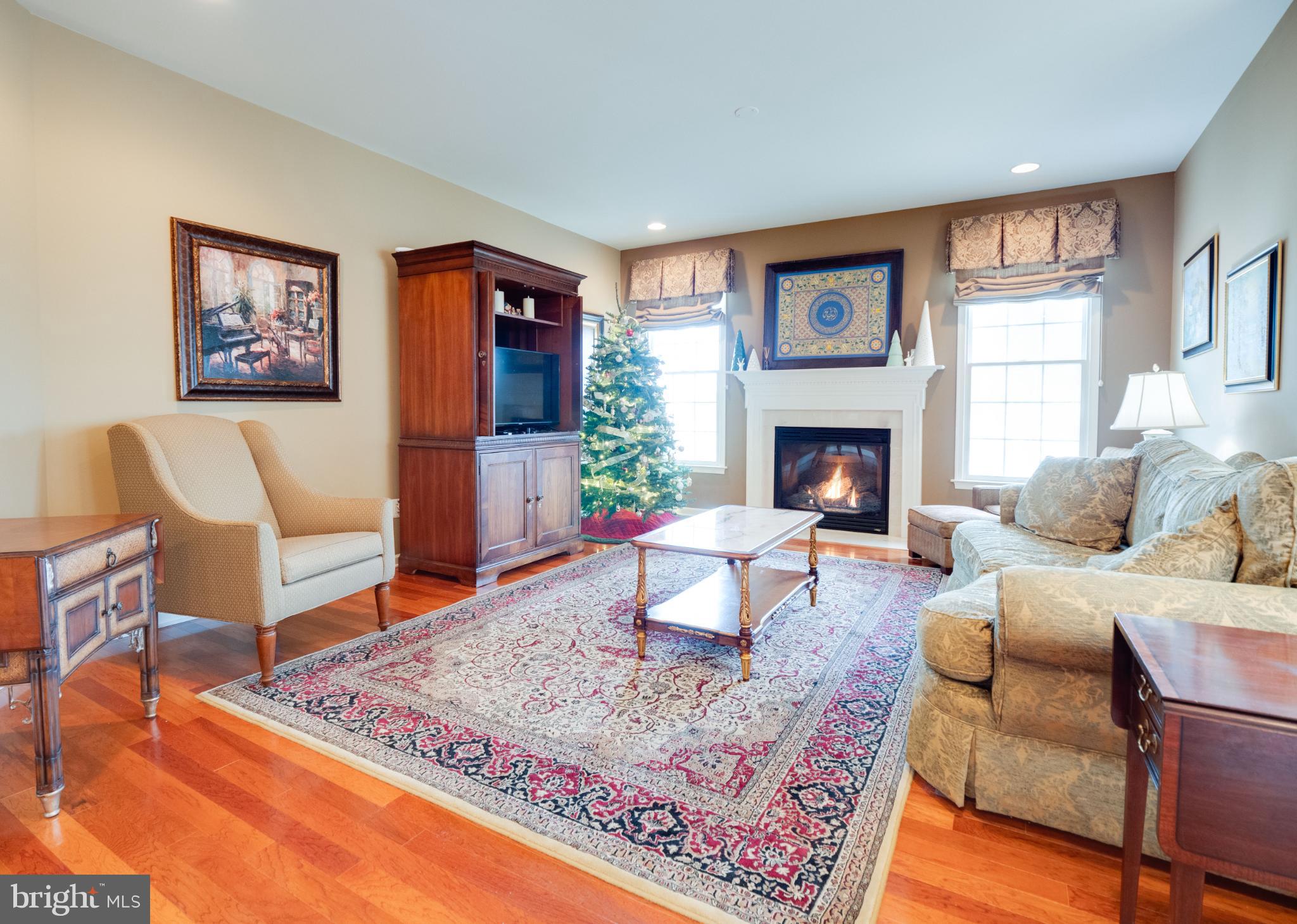 23152 Evergreen Ridge Drive Ashburn, VA 20148 - Photo 24 of 72 Cozy living room with festive charm.