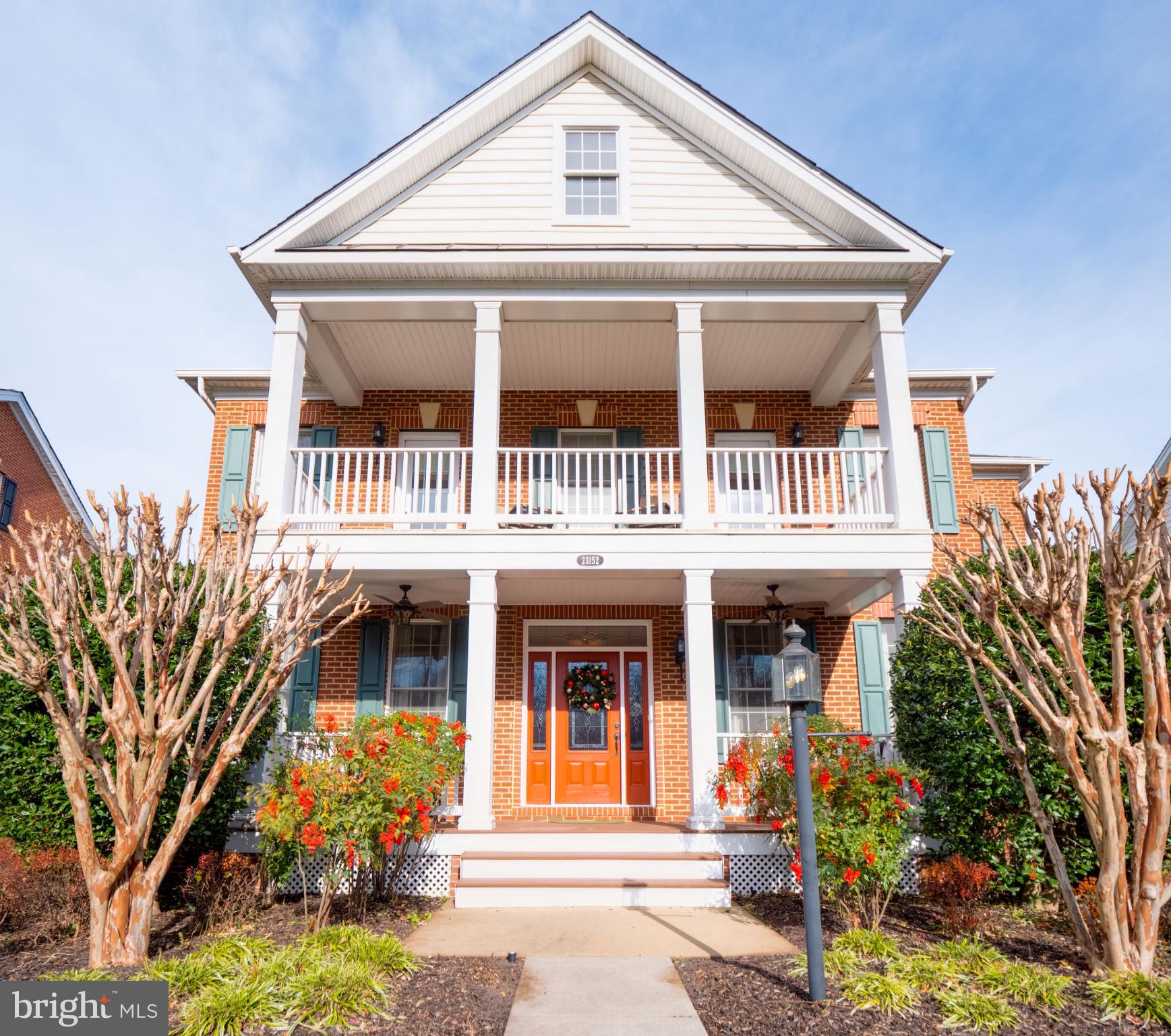 23152 Evergreen Ridge Drive Ashburn, VA 20148 - Photo 3 of 72 Charming brick home with inviting porch.