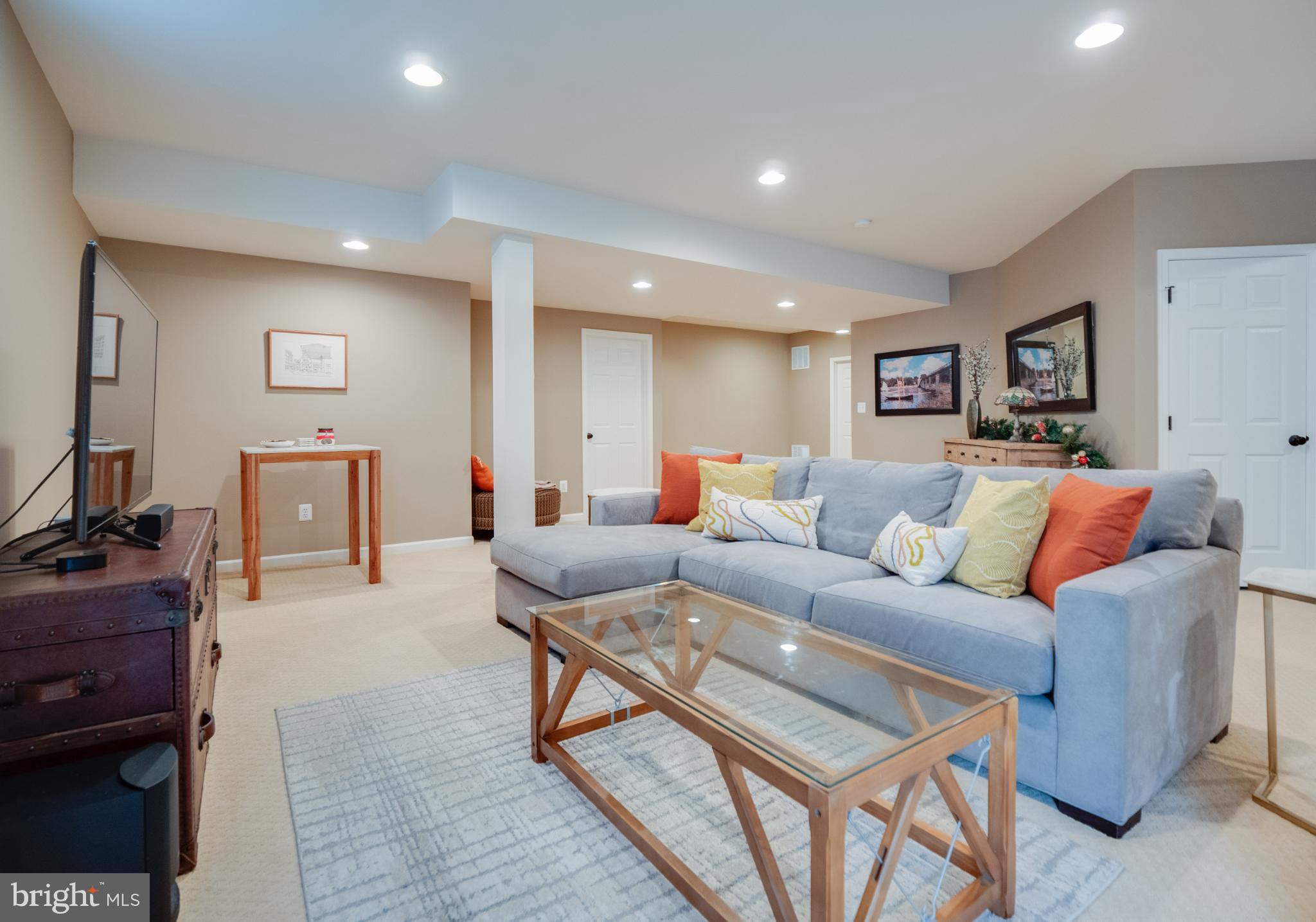 23152 Evergreen Ridge Drive Ashburn, VA 20148 - Photo 54 of 72 Cozy and inviting basement retreat.