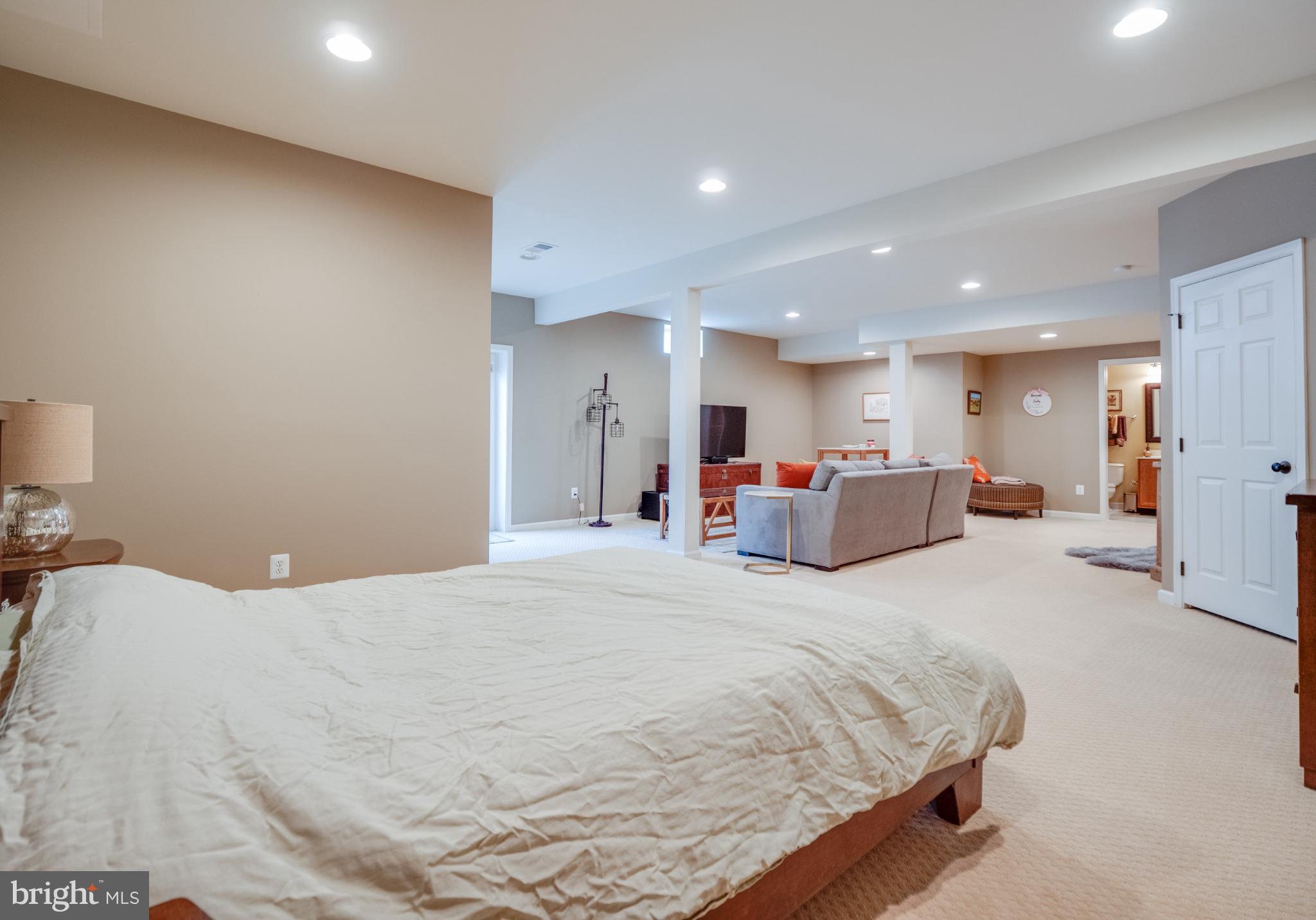 23152 Evergreen Ridge Drive Ashburn, VA 20148 - Photo 57 of 72 Spacious, inviting basement retreat.