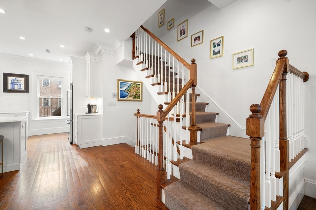 212 West Springfield Street, Unit 2 Boston, MA 02118 - Photo 14 of 41 a view of entryway with wooden floor and a livingroom