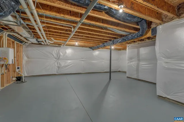 a view of storage and utility room