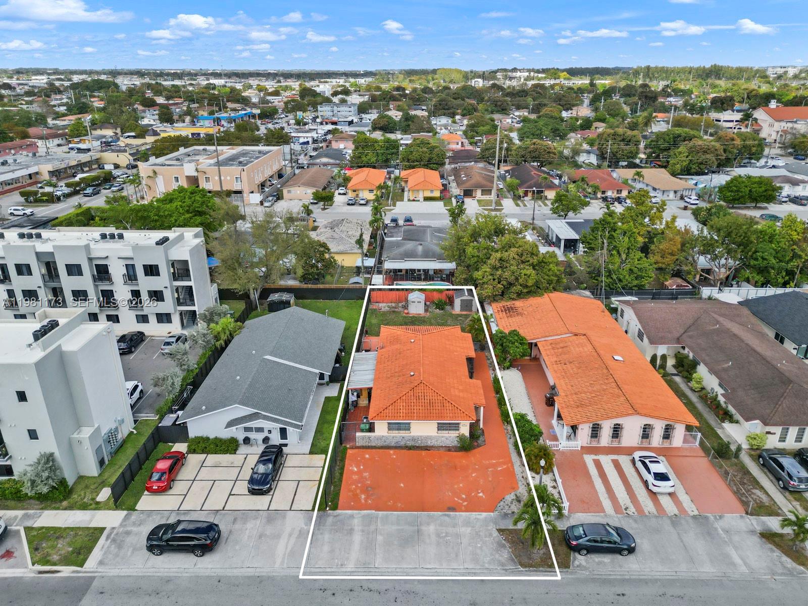 27 East 12th Street Hialeah, FL 33010 - Photo 2 of 24 an aerial view of a houses