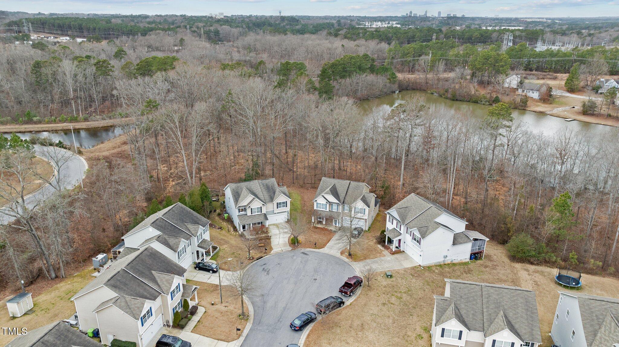 5104 Busted Rock Trail Raleigh, NC 27610 - Photo 15 of 42 aerial view