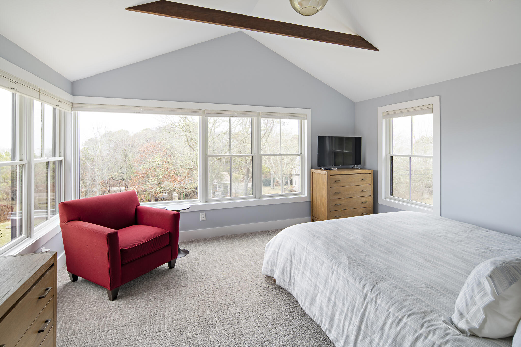 110 5th Street North Edgartown, MA 02539 - Photo 22 of 40 Primary suite enjoys views of Pond