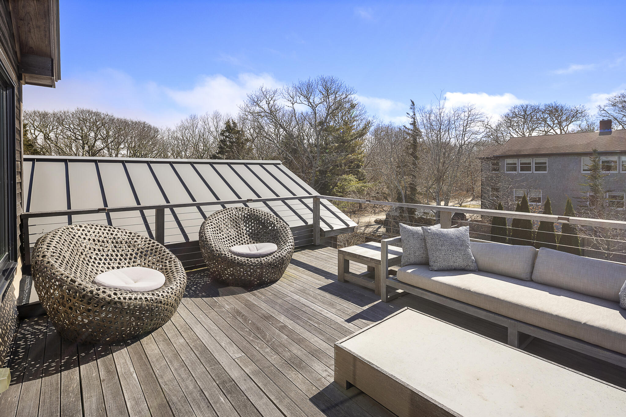 110 5th Street North Edgartown, MA 02539 - Photo 36 of 40 Deck with pool views