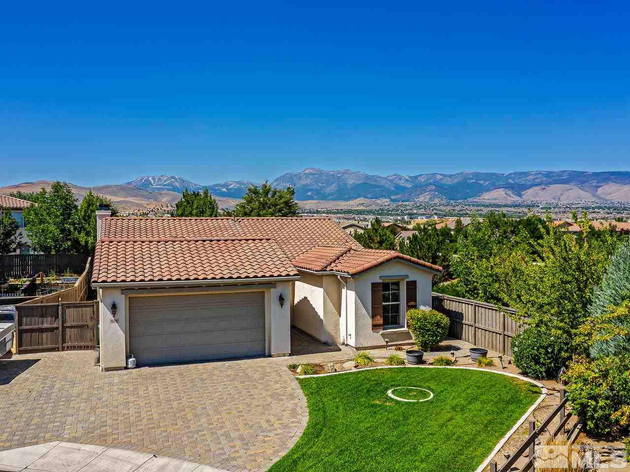 404 Sysonby Court Reno, NV 89521 - Photo 21 of 25 front view of a house with a yard