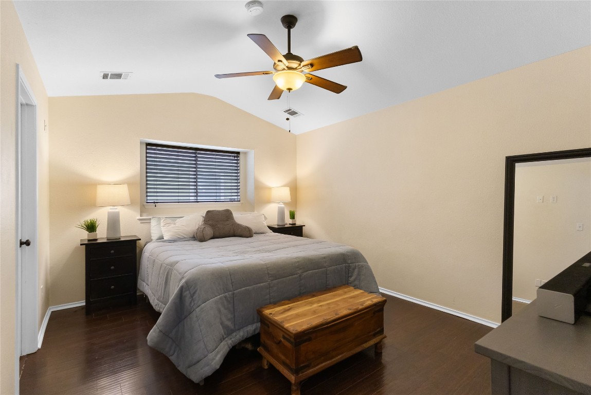 317 Strawn Kyle, TX 78640 - Photo 19 of 38 a bedroom with a bed and a window