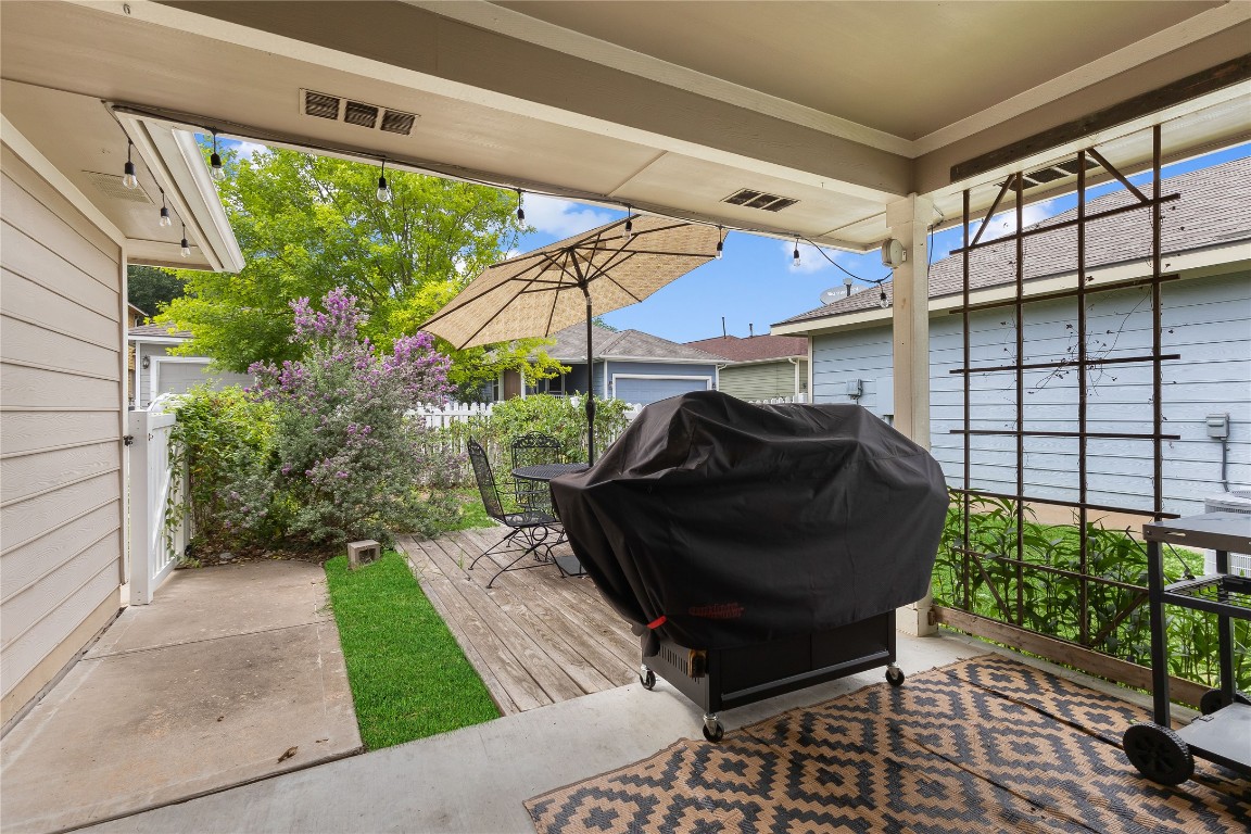 317 Strawn Kyle, TX 78640 - Photo 27 of 38 a view of a chair and table in the patio