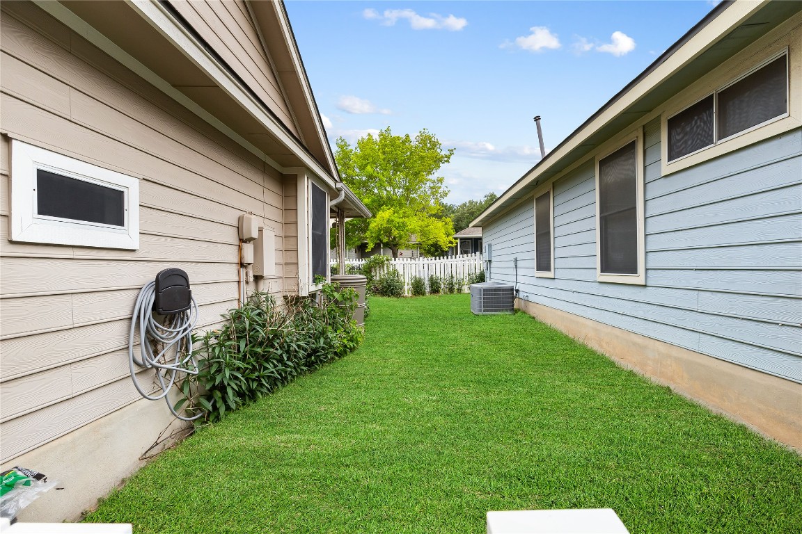 317 Strawn Kyle, TX 78640 - Photo 33 of 38 a view of a back yard of the house
