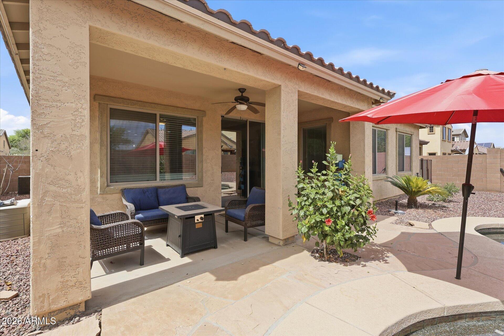 16974 West Rio Vista Lane Goodyear, AZ 85338 - Photo 36 of 38 Spacious Patio