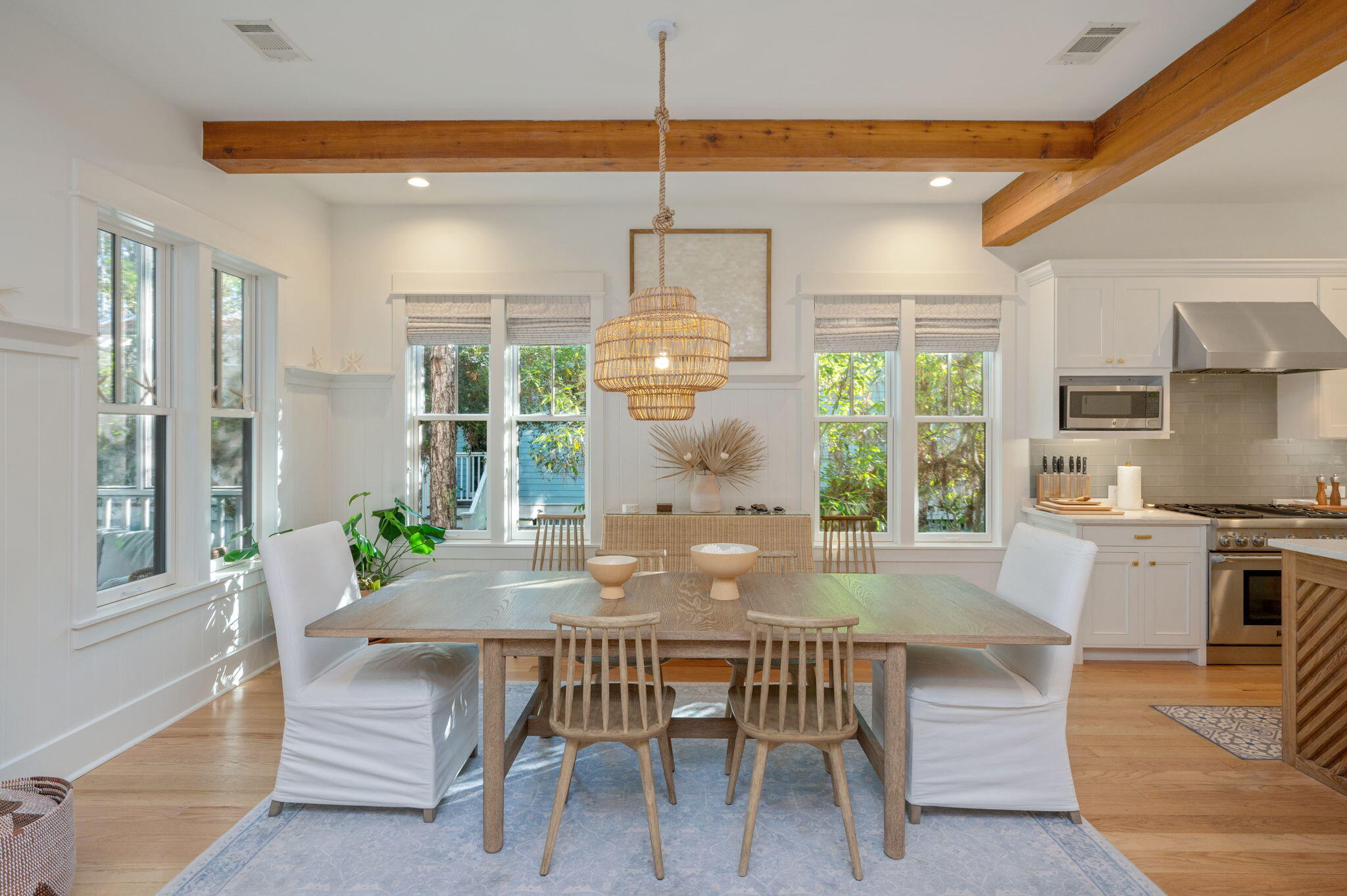 60 Red Cedar Way Santa Rosa Beach, FL 32459 - Photo 17 of 75 a view of a dining room with furniture window and outside view