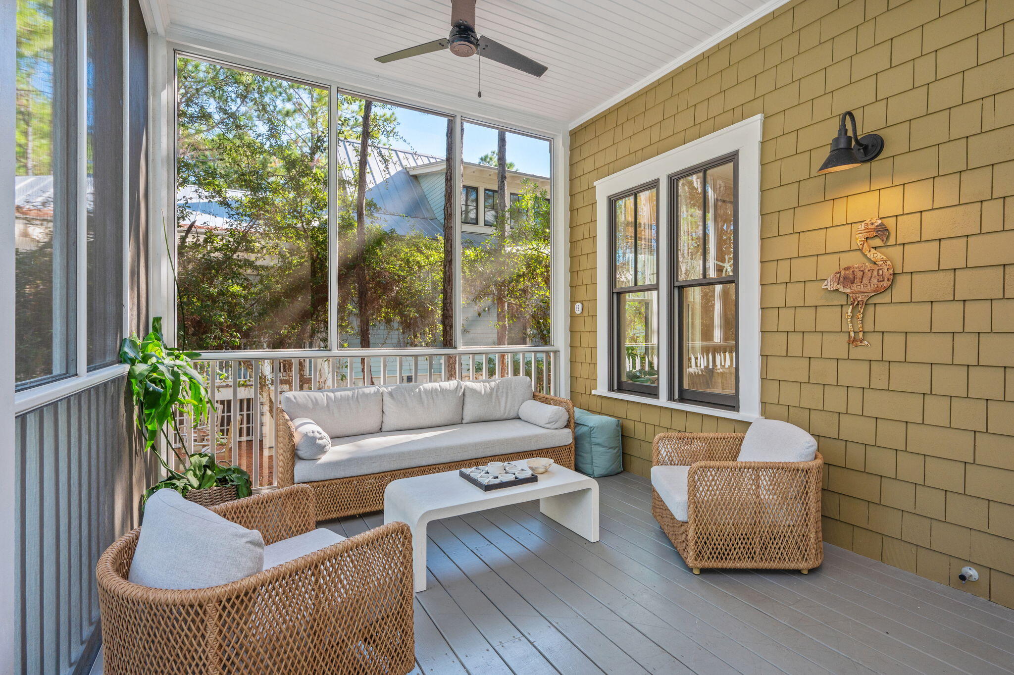 60 Red Cedar Way Santa Rosa Beach, FL 32459 - Photo 20 of 75 a living room with furniture and a large window