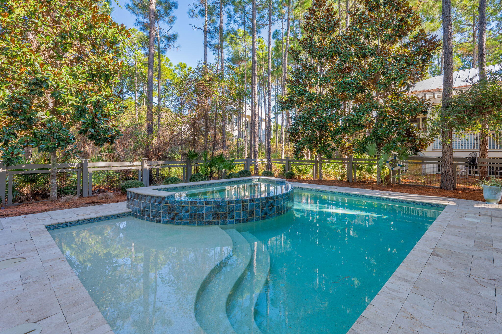 60 Red Cedar Way Santa Rosa Beach, FL 32459 - Photo 27 of 75 a view of a swimming pool with a patio