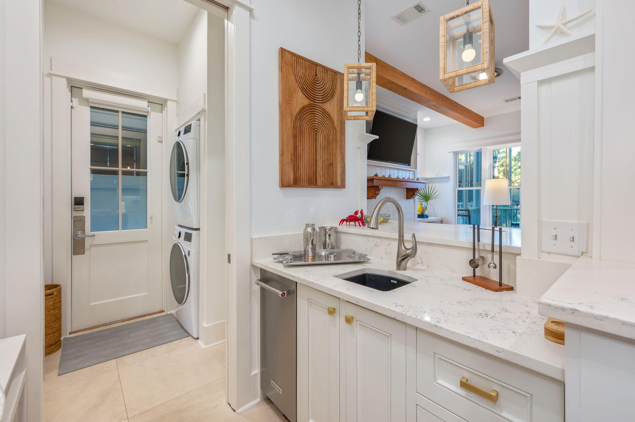 60 Red Cedar Way Santa Rosa Beach, FL 32459 - Photo 35 of 75 a bathroom with a sink and a mirror
