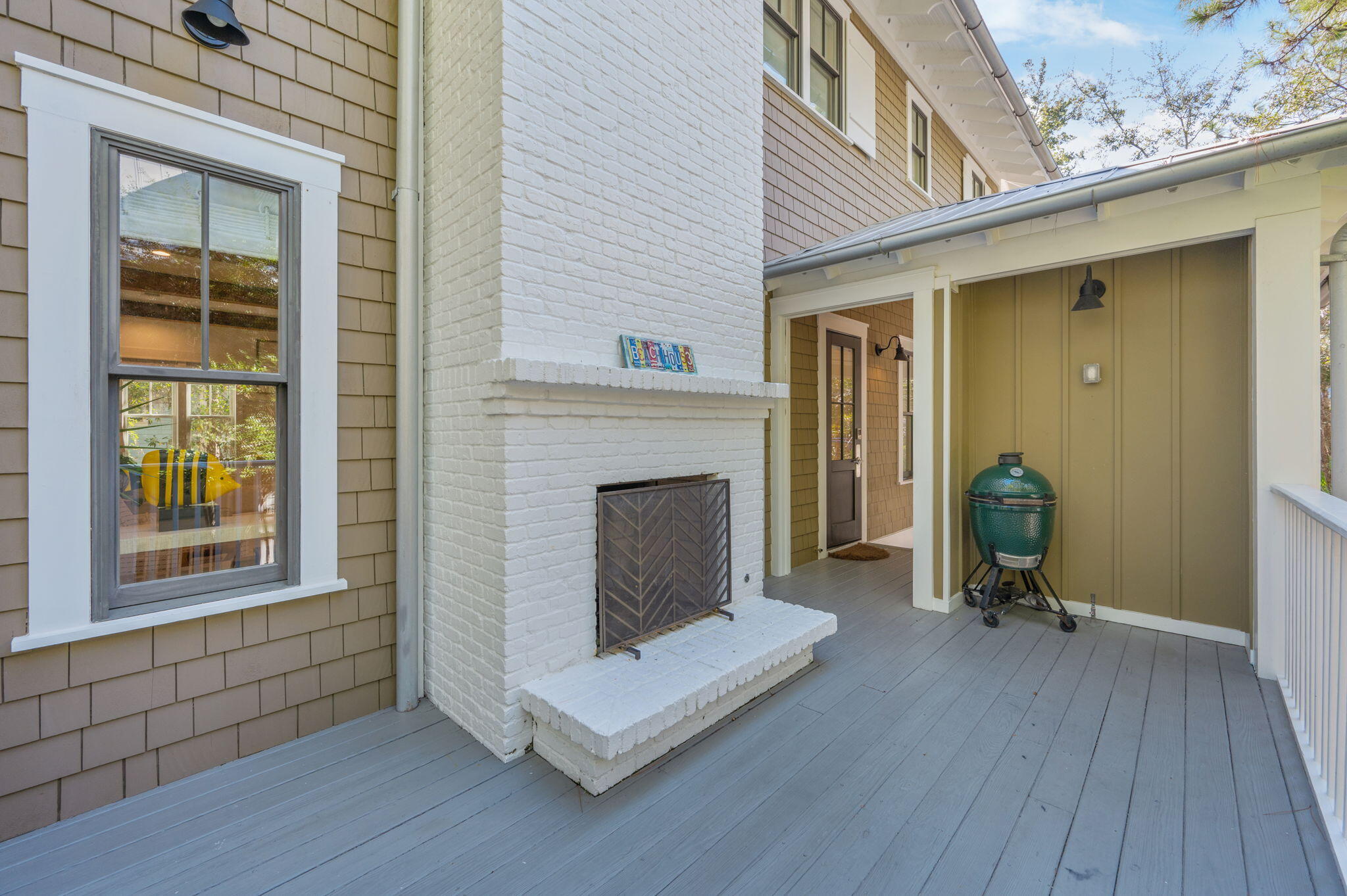 60 Red Cedar Way Santa Rosa Beach, FL 32459 - Photo 38 of 75 a living room with furniture and a fireplace
