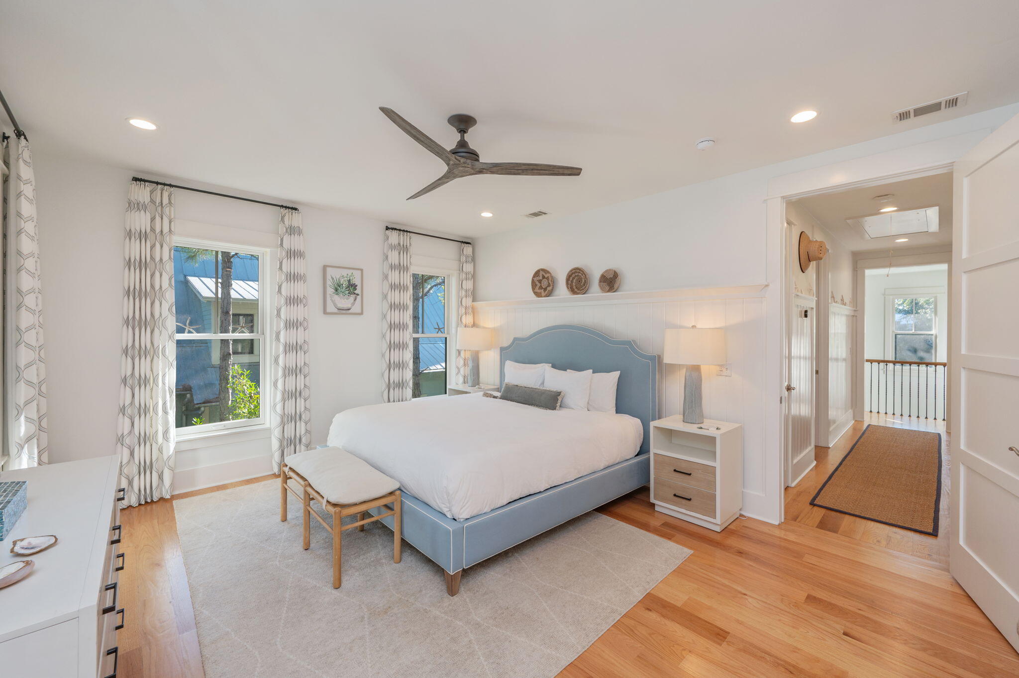 60 Red Cedar Way Santa Rosa Beach, FL 32459 - Photo 49 of 75 a spacious bedroom with a bed and large window