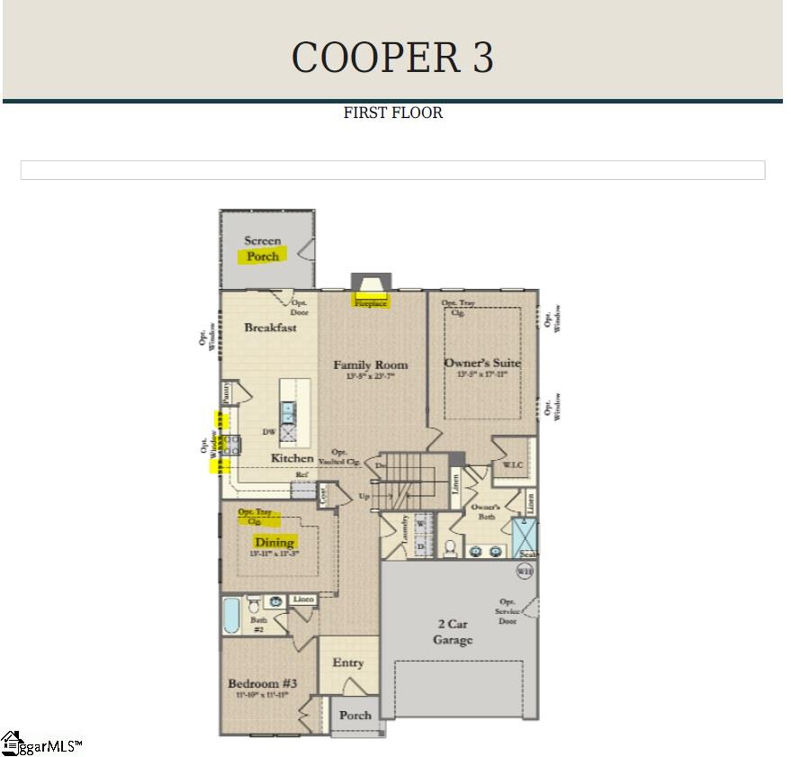 1st Floor Layout